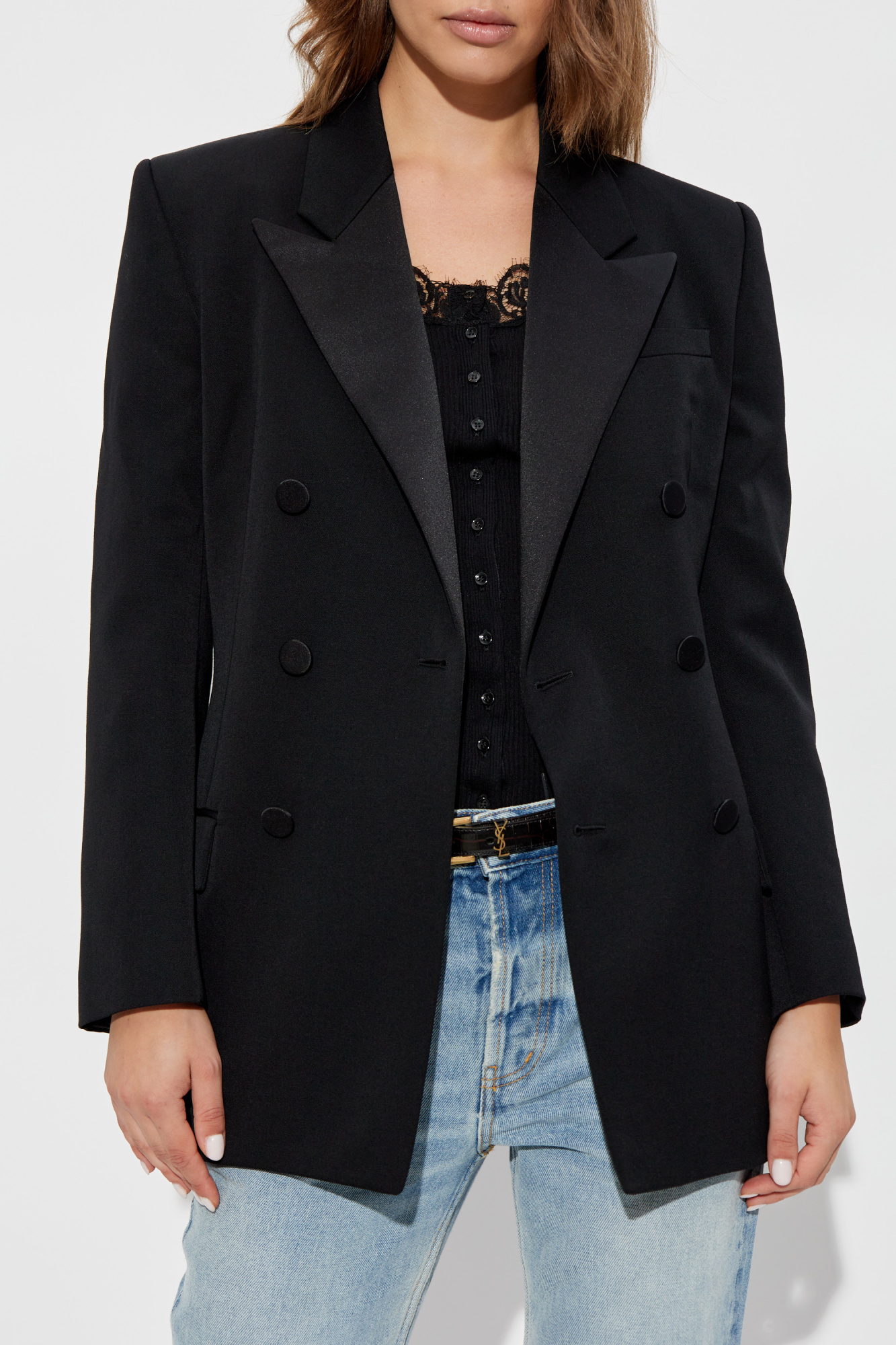 Saint Laurent Double-breasted blazer | Women's Clothing | Vitkac